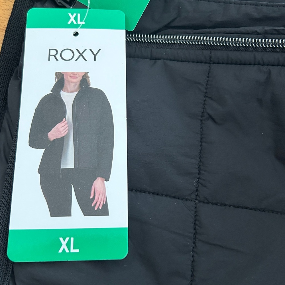 Roxy Women's Black Puffer Jacket